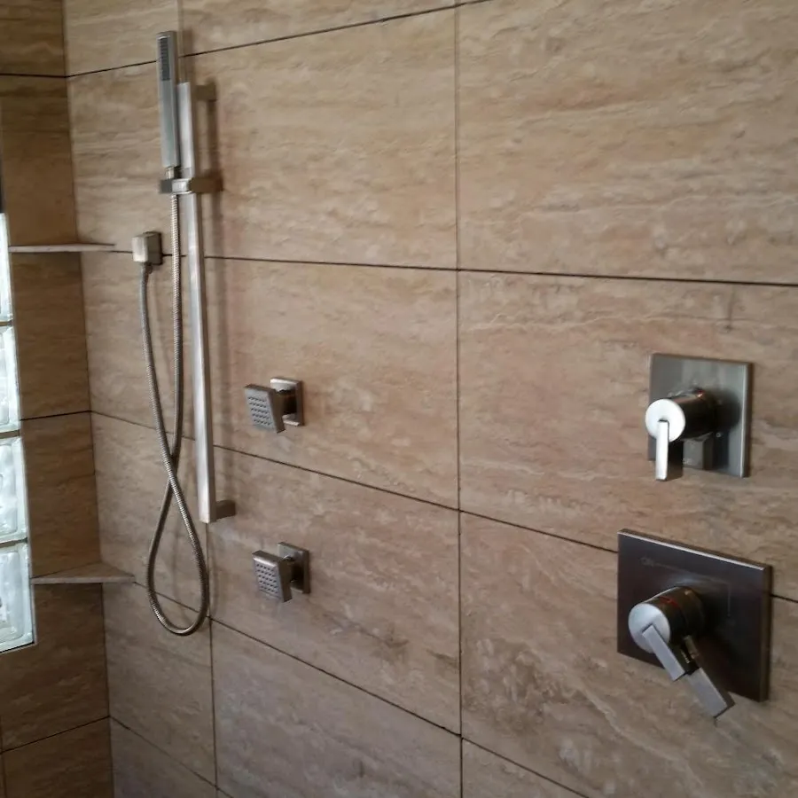 Shower fixture installation for Frozen Pipe Repair in O'Hara
